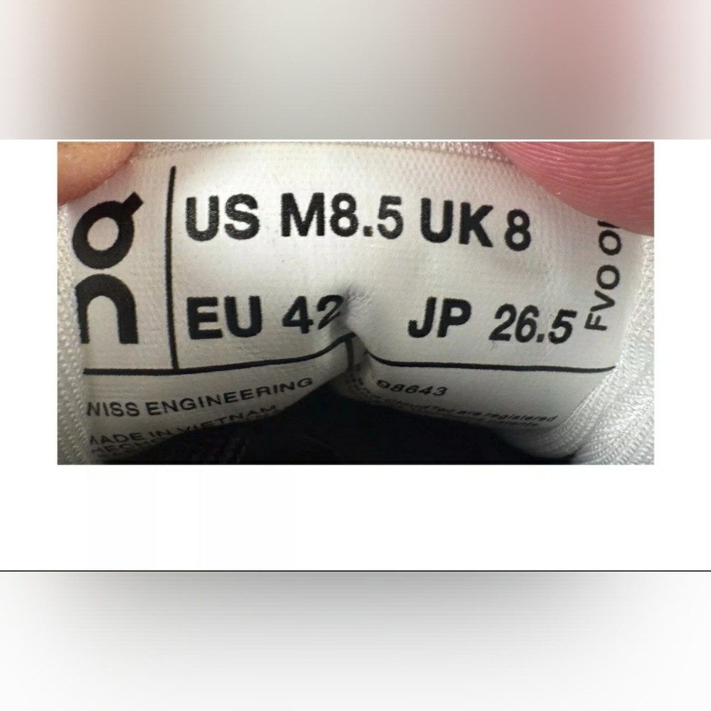 On Cloudrunner Eclipse/Black Waterproof Running S… - image 6